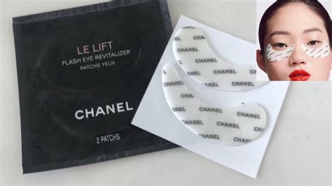 chanel eye patch jacket|best anti aging eye patches.